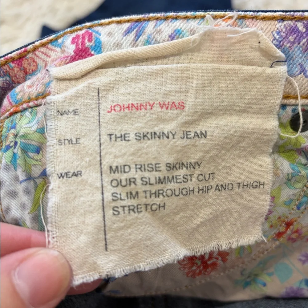 Johnny Was The Skinny Jeans - Size 27 - mid rise